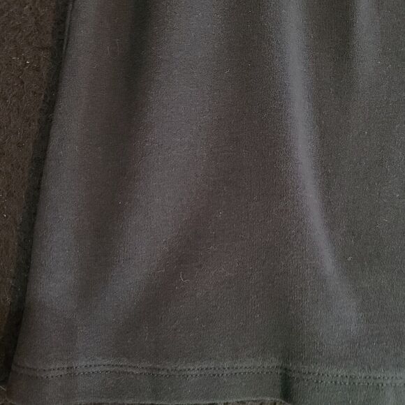 Chicos Womens Top Blue Size 2 Cotton Blend Stretch Pullover Short Sleeve - Picture 10 of 12